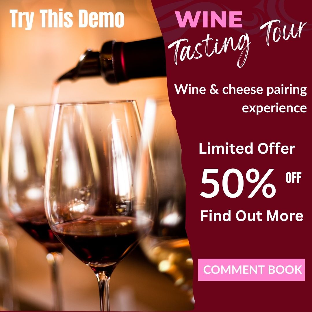 Chatbot Demo For Tourism - Wine Tasting Tour