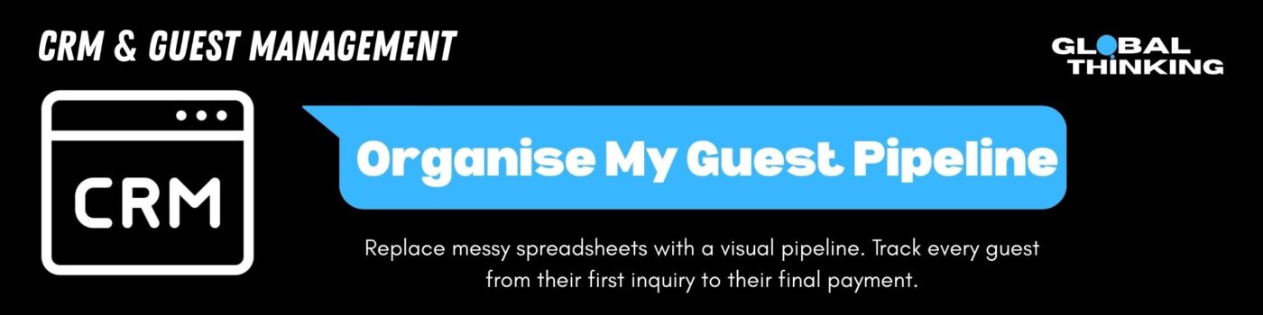 Tourism CRM and Guest Pipeline Management for Tour Operators