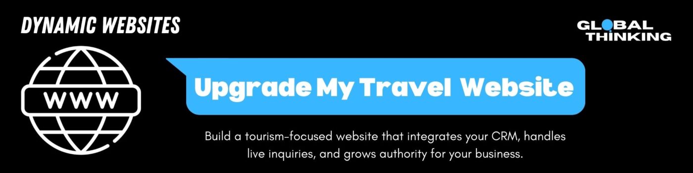 Dynamic Tourism Websites Integrated with CRM and Booking Automation