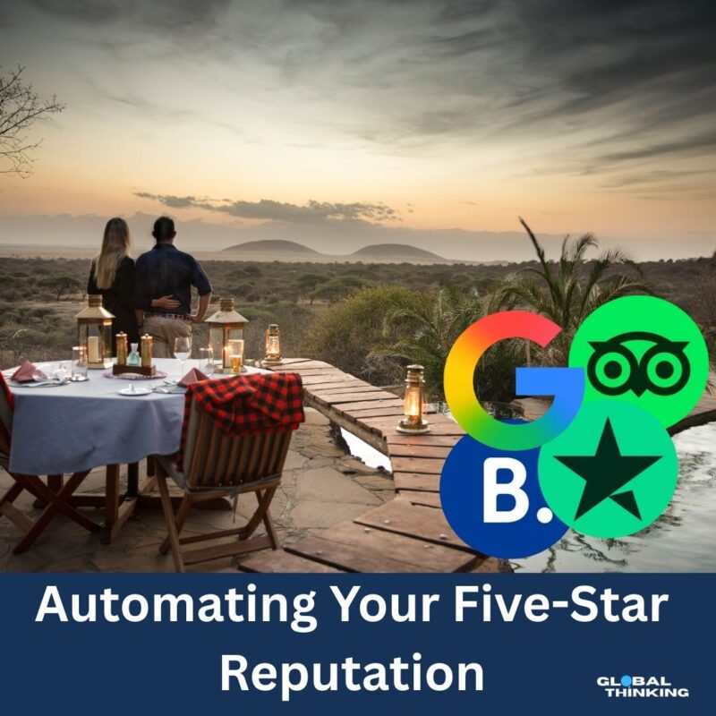 Automating Reputation Management with the GlobalThinkingApp for Tourism powered by GoHighLevel