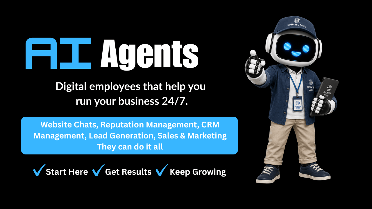 Image of AI Agents on black background
