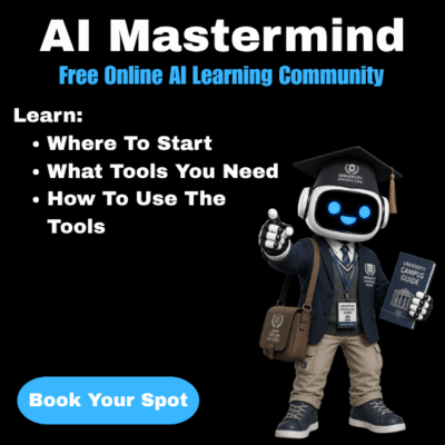 AI Agent advertising AI Mastermind Free Online learning for AI 
