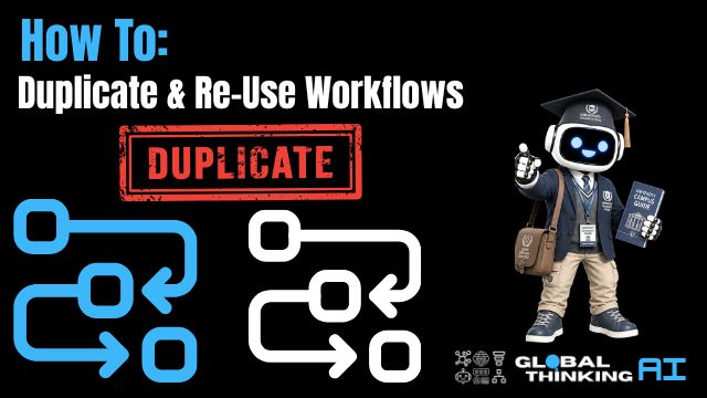 AI Agent showing how to duplicate workflows in GHL